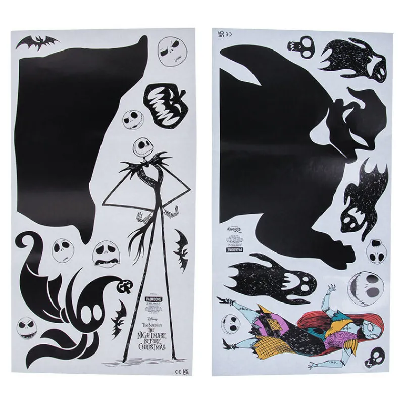 Paladone Products Papelería Disney|Disney Hogar^Pegatinas De Pared Pesadilla Antes De Navidad