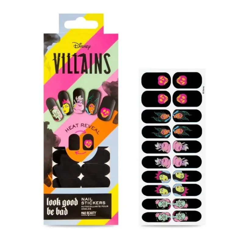 Outlet Pegatinas para Uñas Villanas Disney Niños Disney Para Niños|Juegos, Peluches Y Chuches