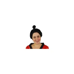 New Peluca de China, Geisha o Samurai Mujer Pelucas, Barbas Y Bigotes Disfraces|Disfraces Mujer