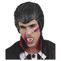 Disfrazzes Pelucas, Barbas Y Bigotes Disfraces|Accesorios Halloween Y Terror ^Peluca de Conde Drácula canosa
