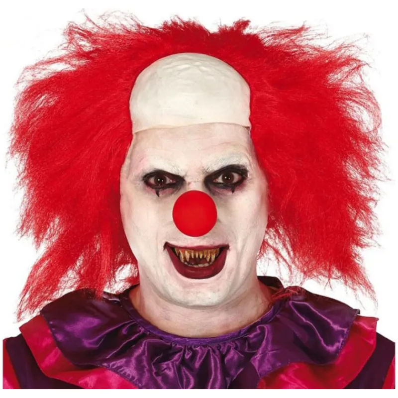 Hot Peluca de Payaso del Miedo Pelucas, Barbas Y Bigotes Disfraces|Accesorios Halloween Y Terror