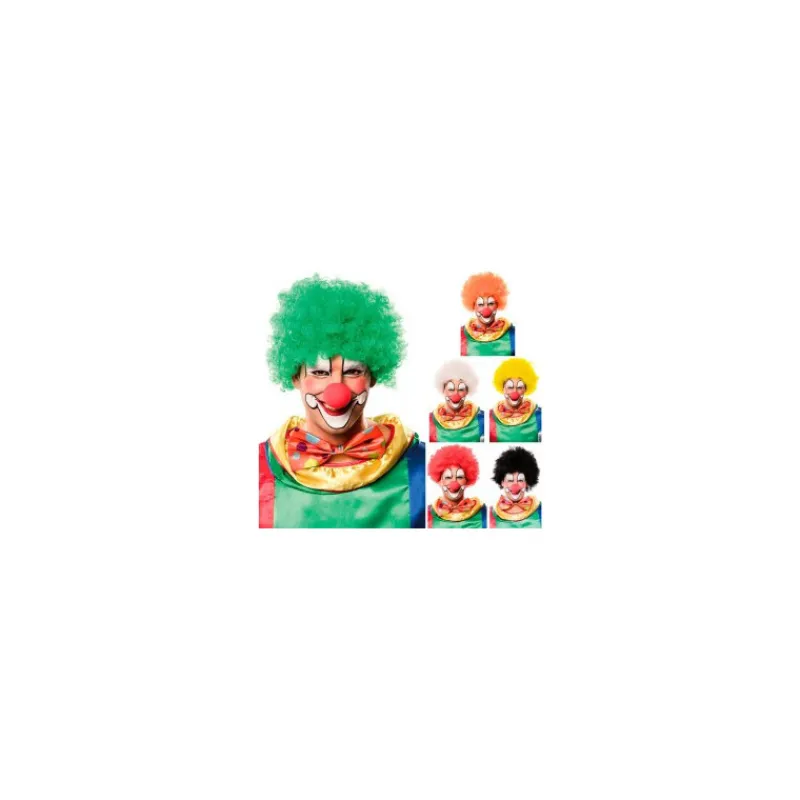 Discount Peluca Rizada Afro para adultos en varios colores Pelucas, Barbas Y Bigotes Disfraces|Disfraces Unisex