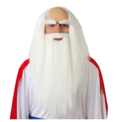 Disfrazzes Pelucas, Barbas Y Bigotes Disfraces|Accesorios Halloween Y Terror ^Peluca y Barba de Druída