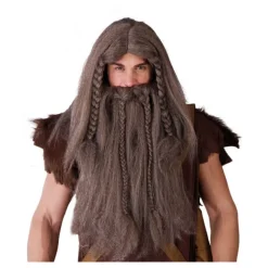 Disfrazzes Pelucas, Barbas Y Bigotes Disfraces^Peluca y barba de Vikingo