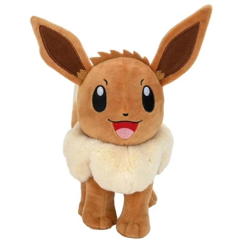 Jazwares Juguetes, Figuras Y Más Regalos Para Peques|Juegos, Peluches Y Chuches ^Peluche Eevee Pokémon Ver. 01 20 cm Licencia Oficial