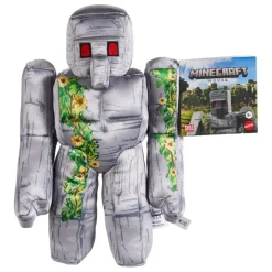 Mattel Minecraft|Regalos Y Coleccionismo Para Gamers - Cosas De Videojuegos Míticos^Peluche Gólem de hierro 20 cm Una película de Minecraft