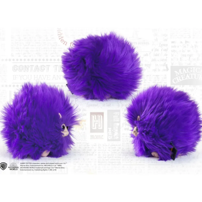 Niños The Noble Collection Harry Potter Para Niños|Juegos, Peluches Y Chuches ^Peluche Harry Potter Pygmy Puff Morado