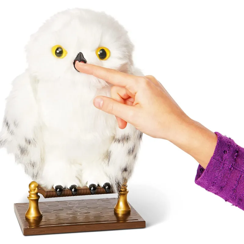 The Noble Collection Replicas Colección Harry Potter^Peluche Interactivo Hedwig Harry Potter 29 cm