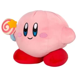 Tomy Regalos Y Coleccionismo Para Gamers - Cosas De Videojuegos Míticos^Peluche Kirby Mocchi-Mocchi Mega Kirby con Vara Mágica Invencible 33 cm