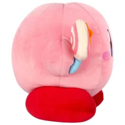 Tomy Regalos Y Coleccionismo Para Gamers - Cosas De Videojuegos Míticos^Peluche Kirby Mocchi-Mocchi Mega Kirby con Vara Mágica Invencible 33 cm