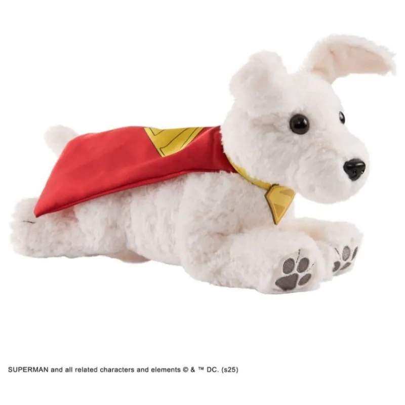 The Noble Collection Regalos De Superhéroes Dc|Figuras Dc^Peluche Krypto 19cm Superman 2025 Licencia Oficial DC