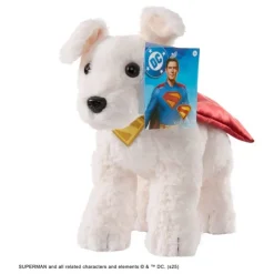 The Noble Collection Regalos De Superhéroes Dc|Figuras Dc^Peluche Krypto 19cm Superman 2025 Licencia Oficial DC