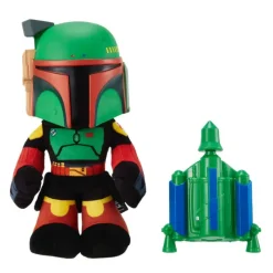 Sale Peluche Boba Fett de 30 cm con Voz y Misiles The Mandalorian