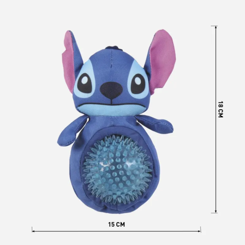 Cerdá Adult Películas Y Personajes De Disney ·Lilo Y Stitch^Peluche para perro Pelota Stitch