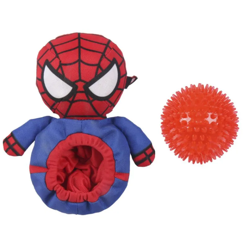 New Peluche para perro Pelota Spiderman Superhéroes Marvel|Más Regalos De Marvel