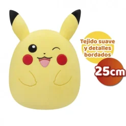 Outlet Peluche Pikachu Squishmallows 25 cm Pokémon Juguetes, Figuras Y Más Regalos Para Peques|Juegos, Peluches Y Chuches