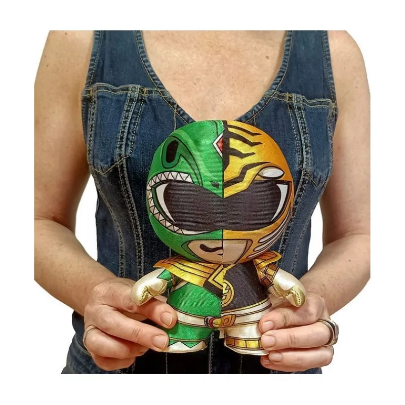 New Peluche Premium Power Rangers Verde-Blanco 18 cm Power Rangers