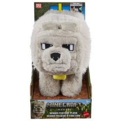 Mattel Juguetes, Figuras Y Más Regalos Para Peques|Juegos, Peluches Y Chuches ^Peluche Sonoro Dennis el Lobo de Minecraft 20 cm