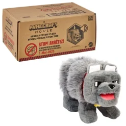 Mattel Juguetes, Figuras Y Más Regalos Para Peques|Juegos, Peluches Y Chuches ^Peluche Sonoro Dennis el Lobo de Minecraft 20 cm