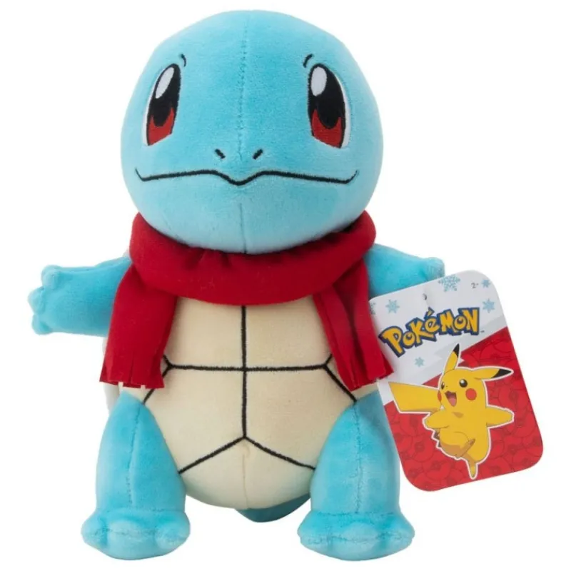 Hot Peluche Squirtle Pokémon con bufanda 20 cm Oficial Juguetes, Figuras Y Más Regalos Para Peques|Juegos, Peluches Y Chuches