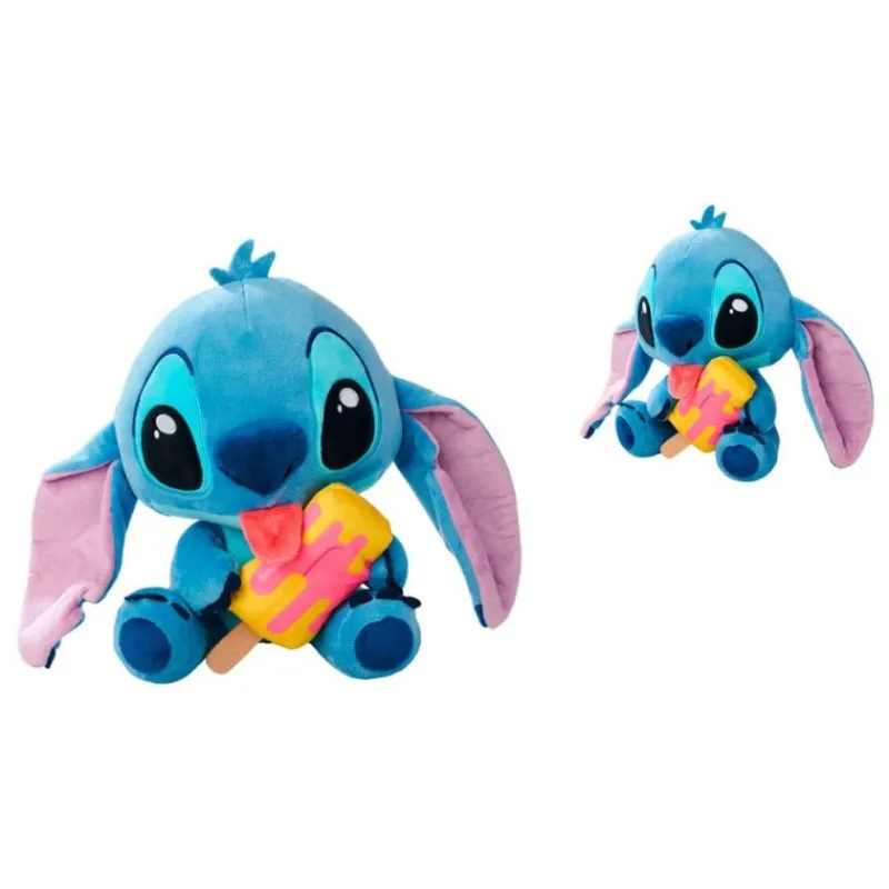 Peluche Stitch con Polo de 25 cm - Licencia Oficial Disney Disney Para Niñas|Juegos, Peluches Y Chuches