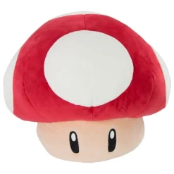 Best Peluche Super Mario Mocchi-Mocchi Mega Champiñón 36 cm Regalos Y Coleccionismo Para Gamers - Cosas De Videojuegos Míticos
