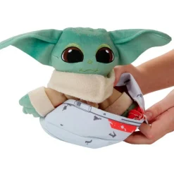 Niños Hasbro Star Wars Para Niños|Juegos, Peluches Y Chuches ^Peluche Transformable Baby Yoda con Capazo The Mandalorian Bounty Collection