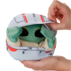 Niños Hasbro Star Wars Para Niños|Juegos, Peluches Y Chuches ^Peluche Transformable Baby Yoda con Capazo The Mandalorian Bounty Collection