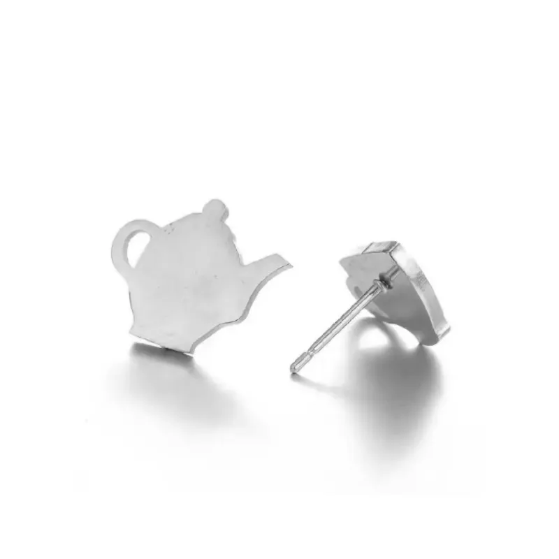 Best Pendientes acero Señora Potts y Chip Disney Películas Y Personajes De Disney ·La Bella Y La Bestia|Joyas Disney