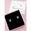 Sale Pendientes Acero y Circonitas Mickey Mouse Disney Películas Y Personajes De Disney ·Mickey & Minnie|Joyas Disney