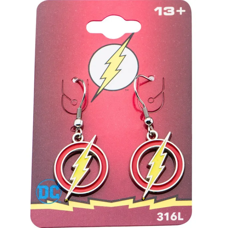SalesOne Complementos Dc^Pendientes Dc Comics The Flash Emblema