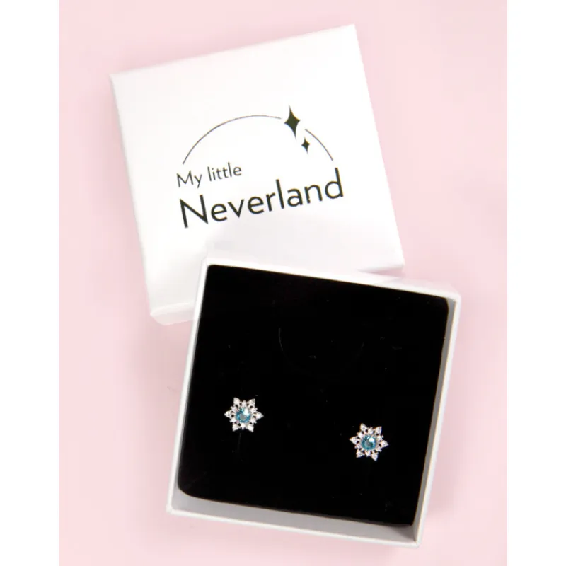 Frikileria Películas Y Personajes De Disney ·Frozen Y Olaf|Joyas Disney^Pendientes de Plata y Circonitas Frozen Disney