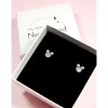 Outlet Pendientes de Plata y Circonitas Mickey Mouse Disney Películas Y Personajes De Disney ·Mickey & Minnie|Joyas Disney