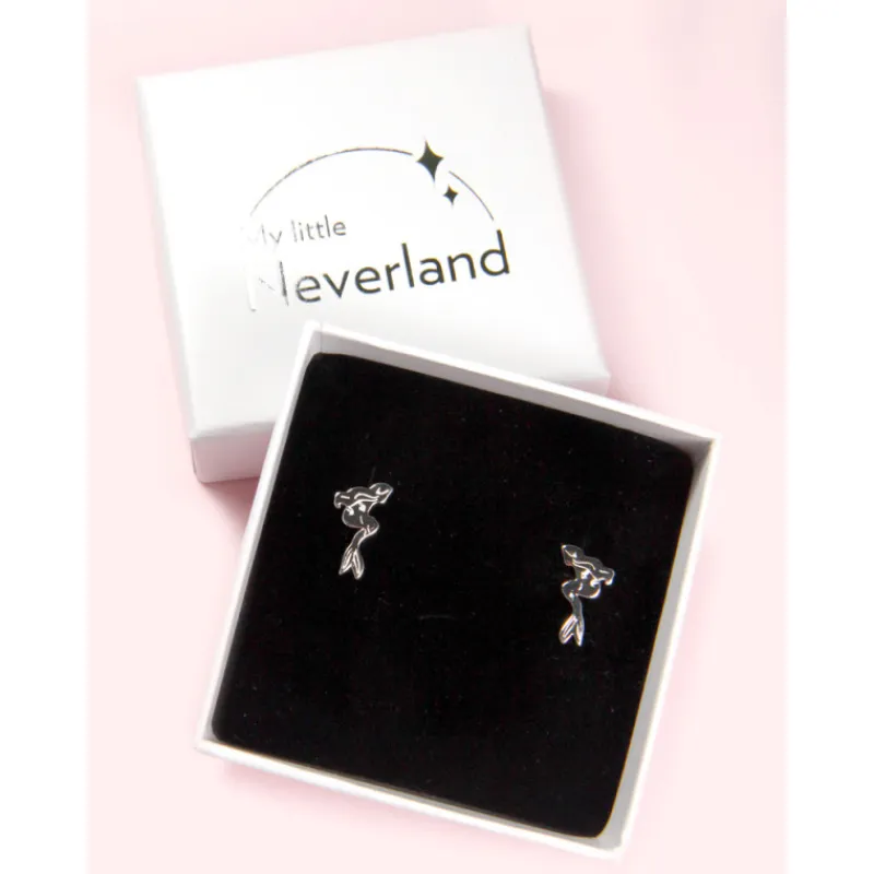Online Pendientes plata Ariel La Sirenita Películas Y Personajes De Disney ·La Sirenita Ariel Y Flounder|Joyas Disney