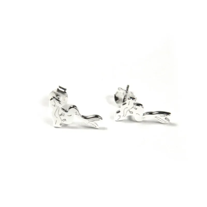 Online Pendientes plata Ariel La Sirenita Películas Y Personajes De Disney ·La Sirenita Ariel Y Flounder|Joyas Disney