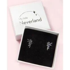 Frikileria Películas Y Personajes De Disney ·Campanilla Y Peter Pan|Joyas Disney^Pendientes plata Campanilla Disney
