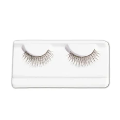 Disfrazzes Maquillaje Para Disfraces^Pestañas postizas negras con pegamento