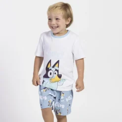 New Pijama Corto Bluey 100% Algodón para Niños Niños Ropa Y Téxtil: Cosas Que Ponerse Para Niños
