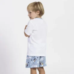 New Pijama Corto Bluey 100% Algodón para Niños Niños Ropa Y Téxtil: Cosas Que Ponerse Para Niños