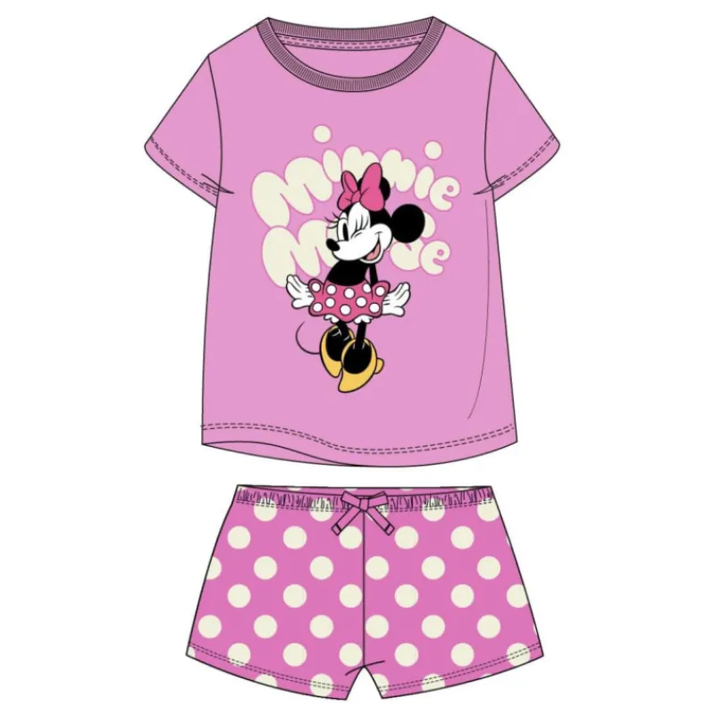 Niños Cerdá Kids Disney Para Niñas|Ropa Y Téxtil: Cosas Que Ponerse Para Niños ^Pijama Corto infantil Minnie Mouse Disney