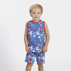 Niños Cerdá Kids Ropa Y Téxtil: Cosas Que Ponerse Para Niños ^Pijama Corto Infantil Spidey: Comodidad y Diversión