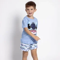 Cerdá Kids Stitch Kids^PIJAMA CORTO SINGLE JERSEY STITCH