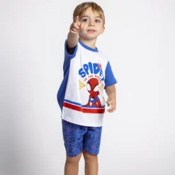 Niños Cerdá Kids Ropa Y Téxtil: Cosas Que Ponerse Para Niños ^PIJAMA CORTO SINGLE JERSEY SPIDEY