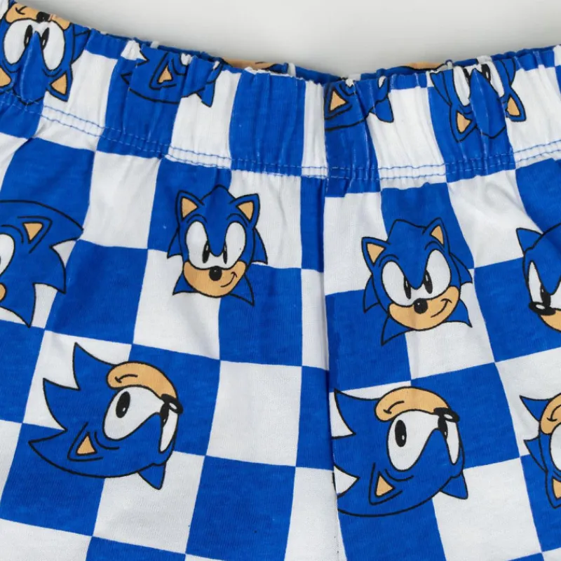 Niños Cerdá Kids Ropa Y Téxtil: Cosas Que Ponerse Para Niños ^PIJAMA CORTO SINGLE JERSEY SONIC