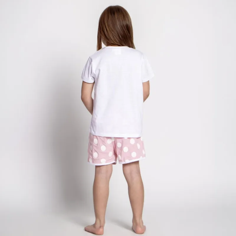 Niños Cerdá Kids Disney Para Niñas|Ropa Y Téxtil: Cosas Que Ponerse Para Niños ^PIJAMA CORTO SINGLE JERSEY MINNIE