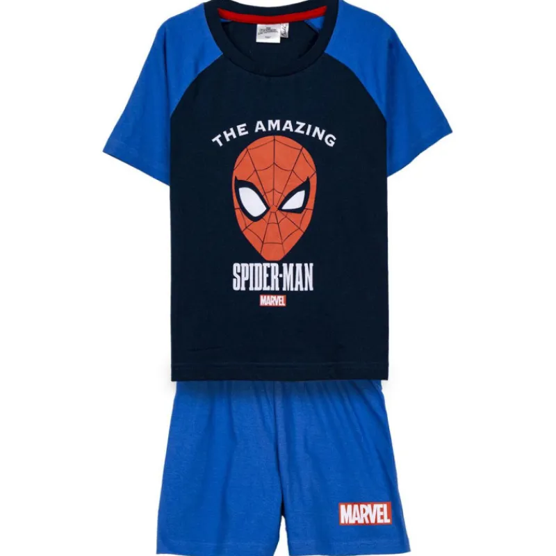 Niños Cerdá Kids Marvel Y Dc Para Niños|Ropa Y Téxtil: Cosas Que Ponerse Para Niños ^Pijama Corto Spiderman infantil
