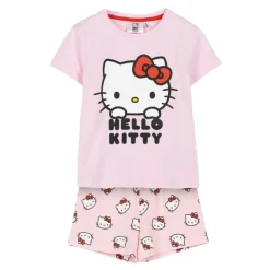 Best Pijama infantil Corto rosa Hello Kitty Niños Ropa Y Téxtil: Cosas Que Ponerse Para Niños