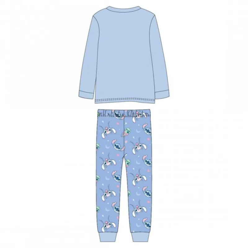 Pijama Infantil Largo de Stitch - 6 a 14 Años Niños Ropa Y Téxtil: Cosas Que Ponerse Para Niños |Películas Y Personajes De Disney ·Lilo Y Stitch