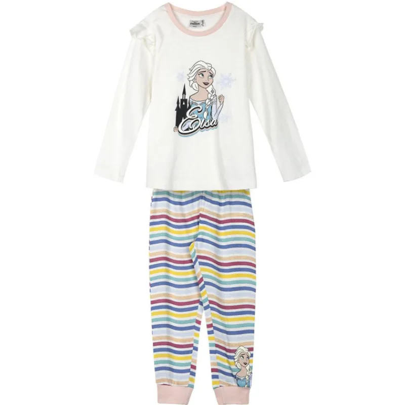 Niños Cerdá Kids Disney Para Niñas|Ropa Y Téxtil: Cosas Que Ponerse Para Niños ^Pijama infantil Largo Single Jersey de Frozen
