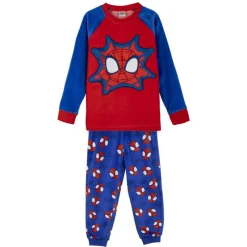 Niños Cerdá Kids Ropa Y Téxtil: Cosas Que Ponerse Para Niños ^Pijama Largo Coral Fleece de Spidey para Niños